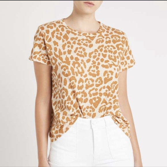 MOTHER Tops - MOTHER Superior Animal Print Top Small